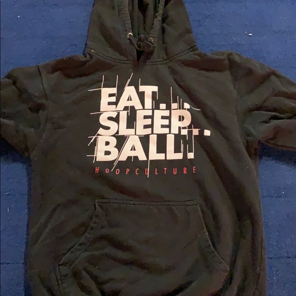 Hoop culture eat, sleep, ball hoodie